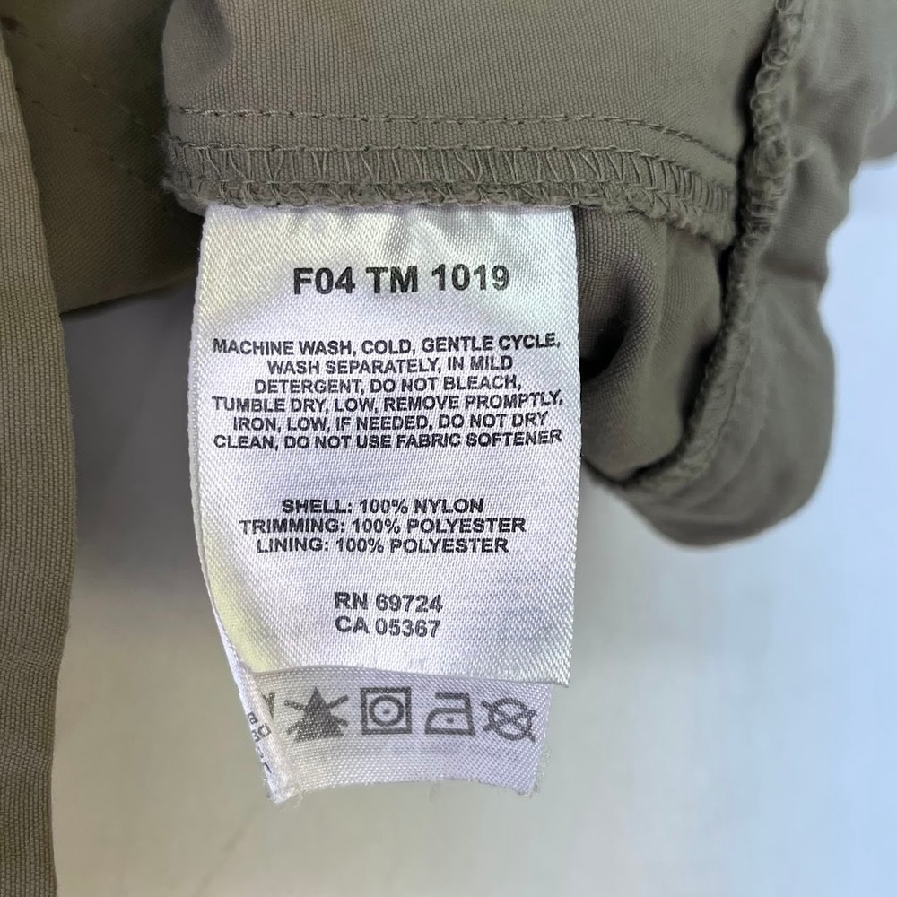 Columbia GRT Mens XXL Olive Green Multi-Pocket Utility Fishing Hiking Gear Vest - Picture 10 of 14